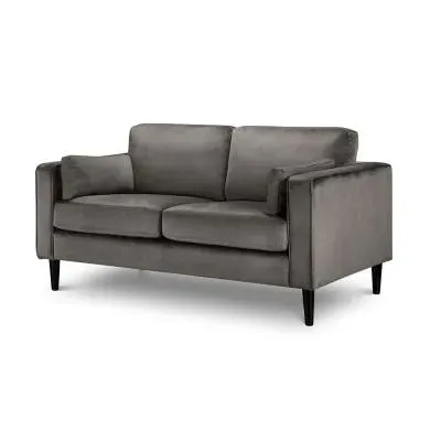 Hayward 2-Seater Sofa - Grey, Velvet image