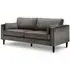 Hayward 3-Seater Sofa - Grey, Velvet