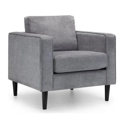 Hayward Armchair - Dark Grey, Fabric image