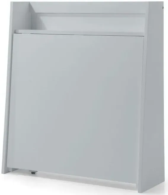 Helsinki Compact Dining Set with 2 Folding Chairs - Light Grey