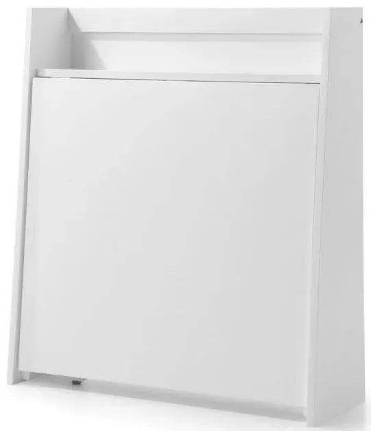 Helsinki Compact Dining Set with 2 Folding Chairs - White