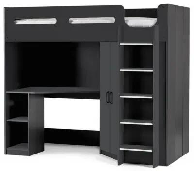 Hercules High Sleeper Bed - Anthracite image