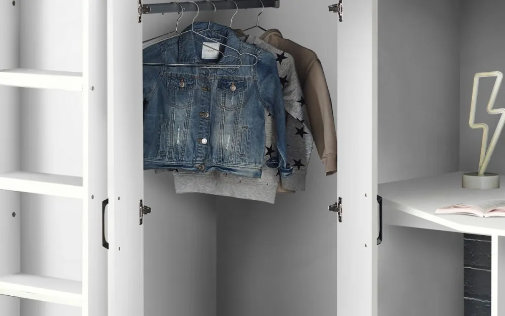 Hercules High Sleeper Bed - White