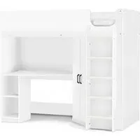 Hercules High Sleeper Bed - White