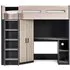 Hercules High Sleeper Bed - Woodgrain