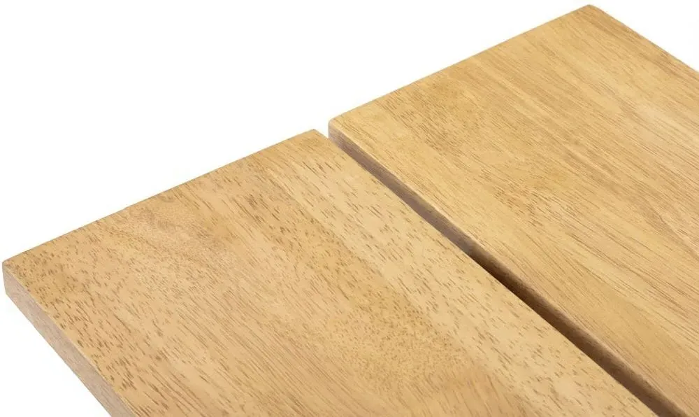 Hockley Dining Bench - Black, Oak