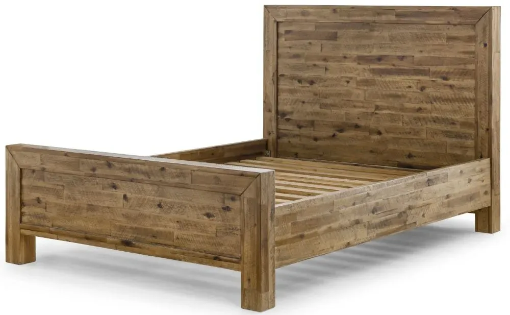 Hoxton Bed Frame - Rustic Oak