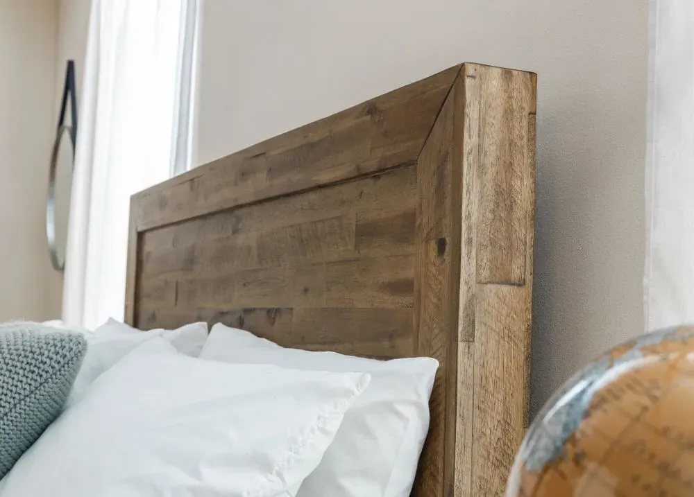 Hoxton Bed Frame - Rustic Oak