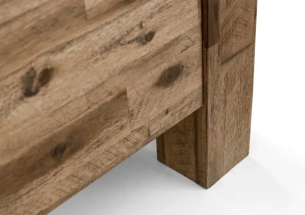 Hoxton Bed Frame - Rustic Oak