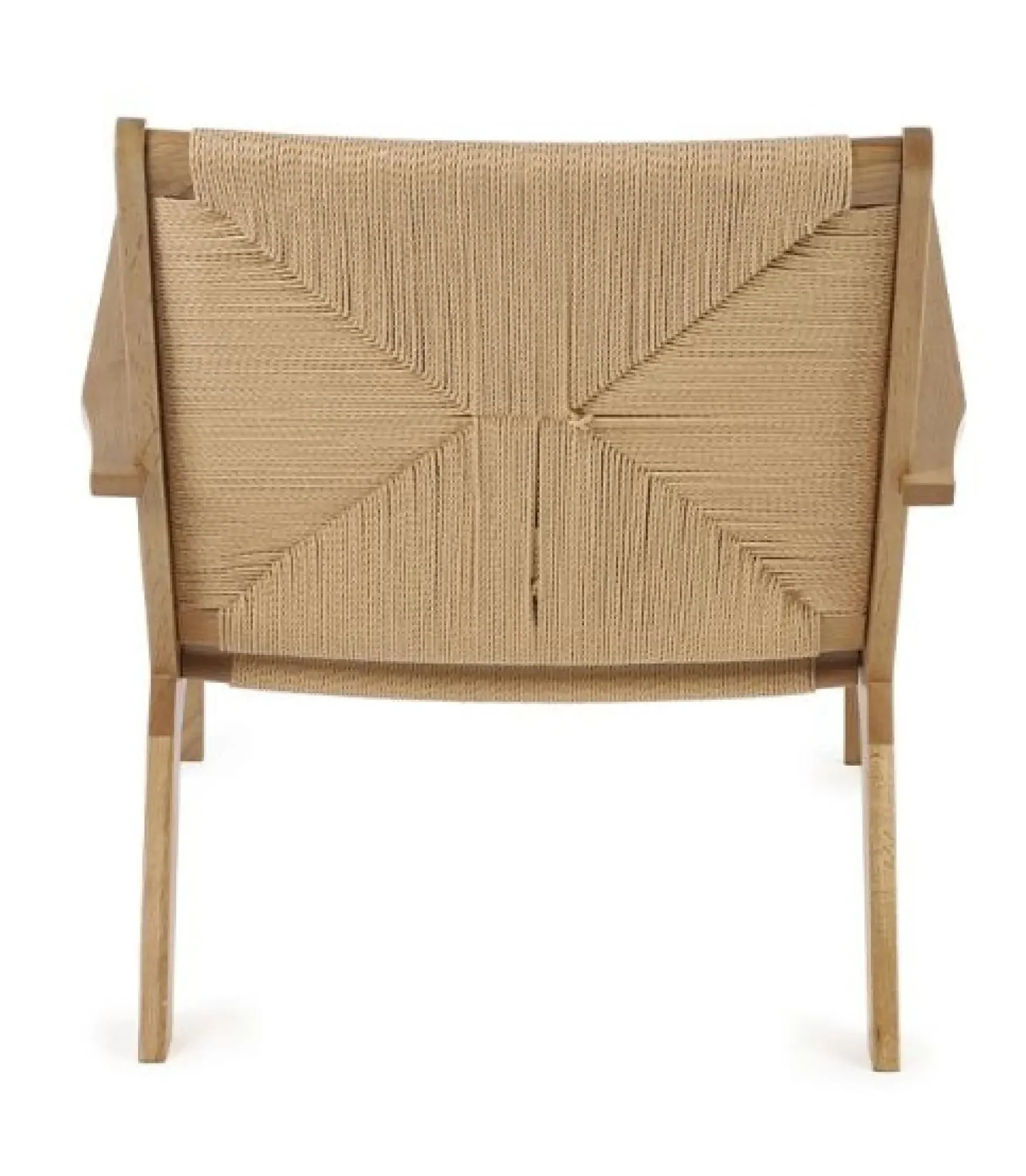 Icaria Armchair - Oak, Woven
