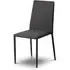 Jazz Stacking Dining Chair - Slate Grey, Fabric