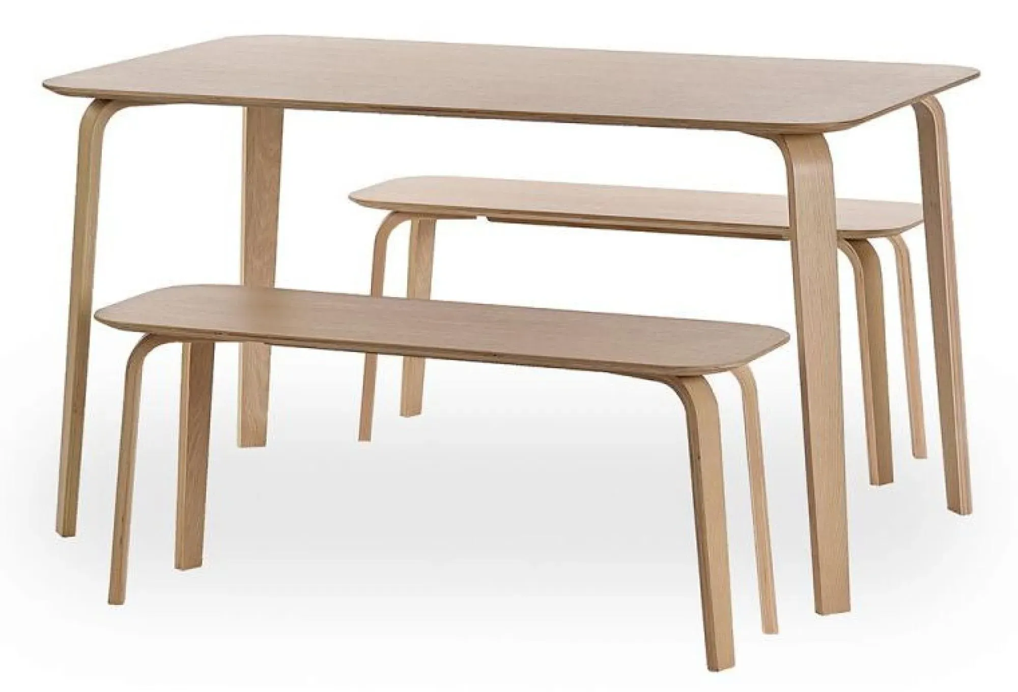 Kaito Oak Effect 6-Seater Dining Table