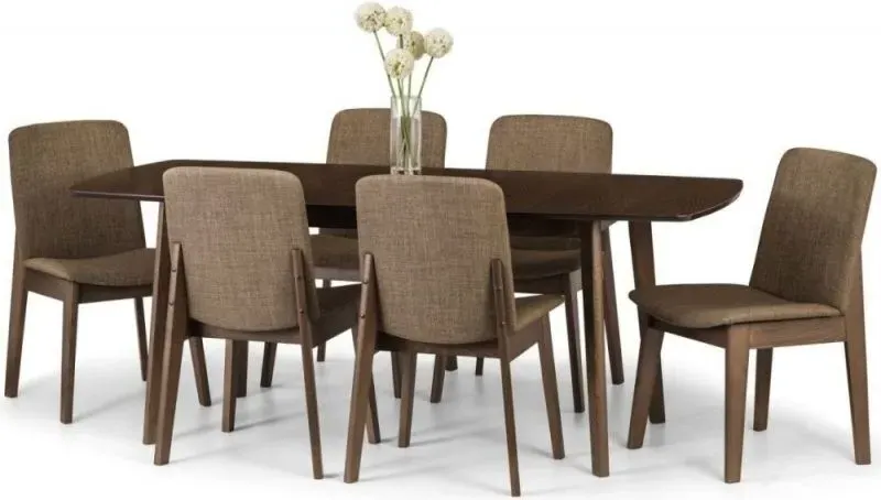 Kensington 6-8 Seater Extendable Dining Table - Walnut
