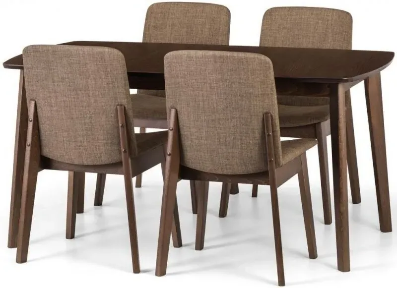 Kensington 6-8 Seater Extendable Dining Table - Walnut
