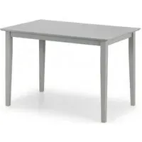Kobe Compact 4-Seater Dining Table - Grey