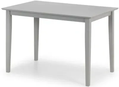 Kobe Compact 4-Seater Dining Table - Grey