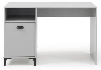 Lakers 1 Door Locker Desk - Grey