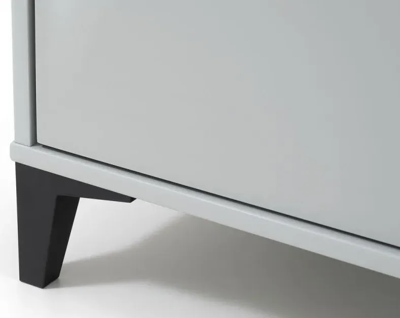 Lakers 6 Drawer Wide Chest - Grey