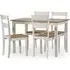 Linwood 4-6 Seater Dining Set - White