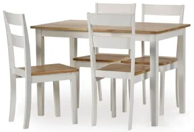 Linwood 4-6 Seater Dining Set - White image