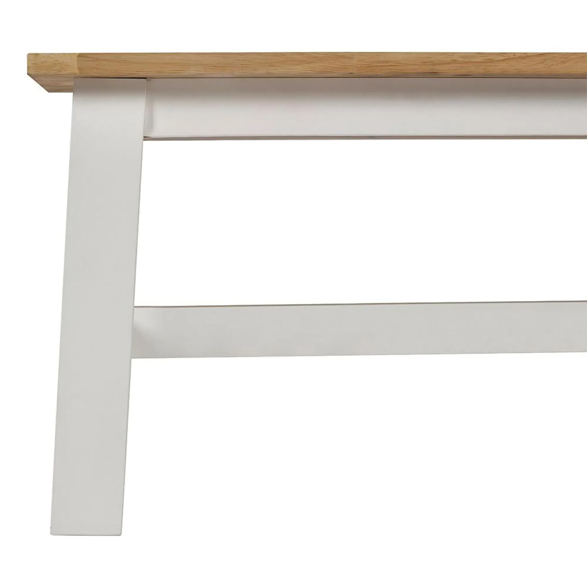 Linwood Dining Bench - White