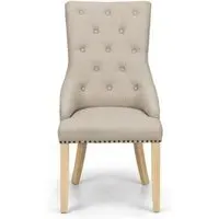 Loire Dining Chair Set of 2 - Oatmeal, Linen