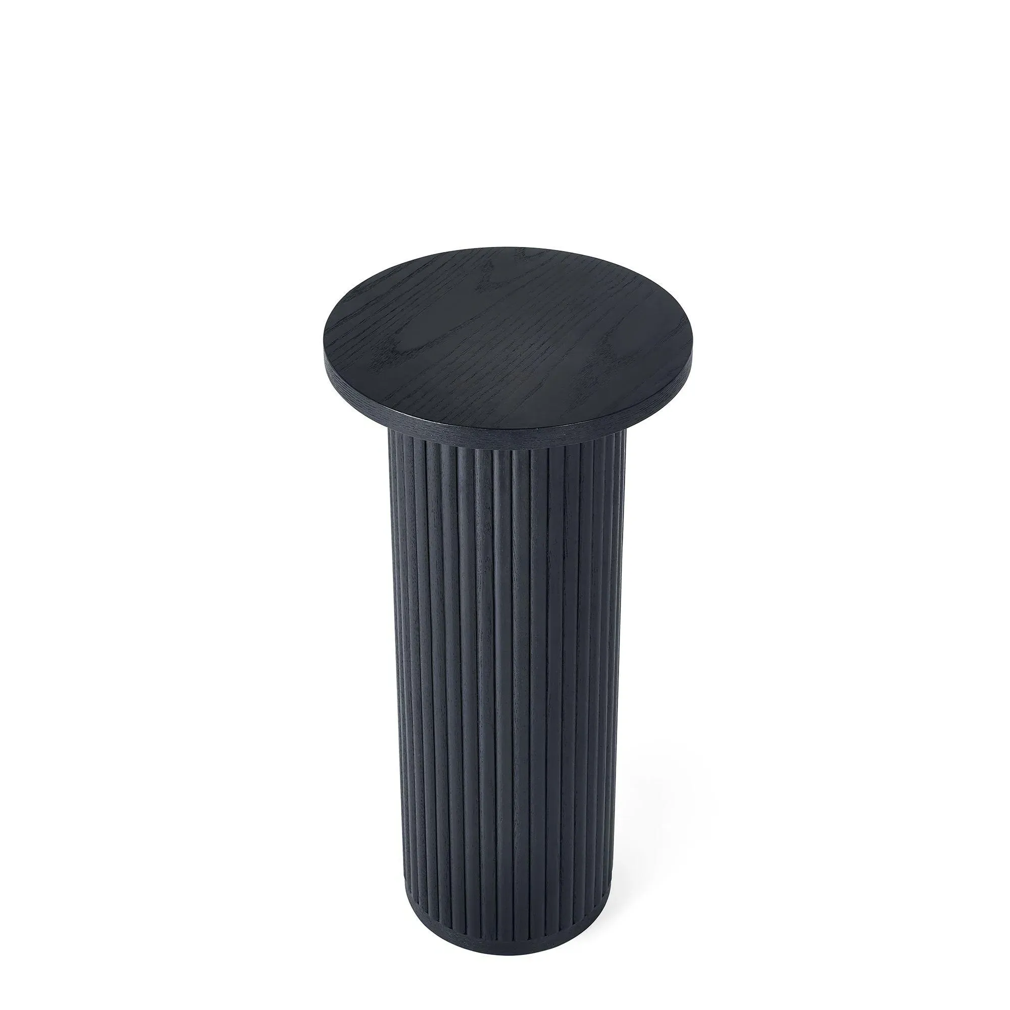 Louis Round Drinks Table - Black