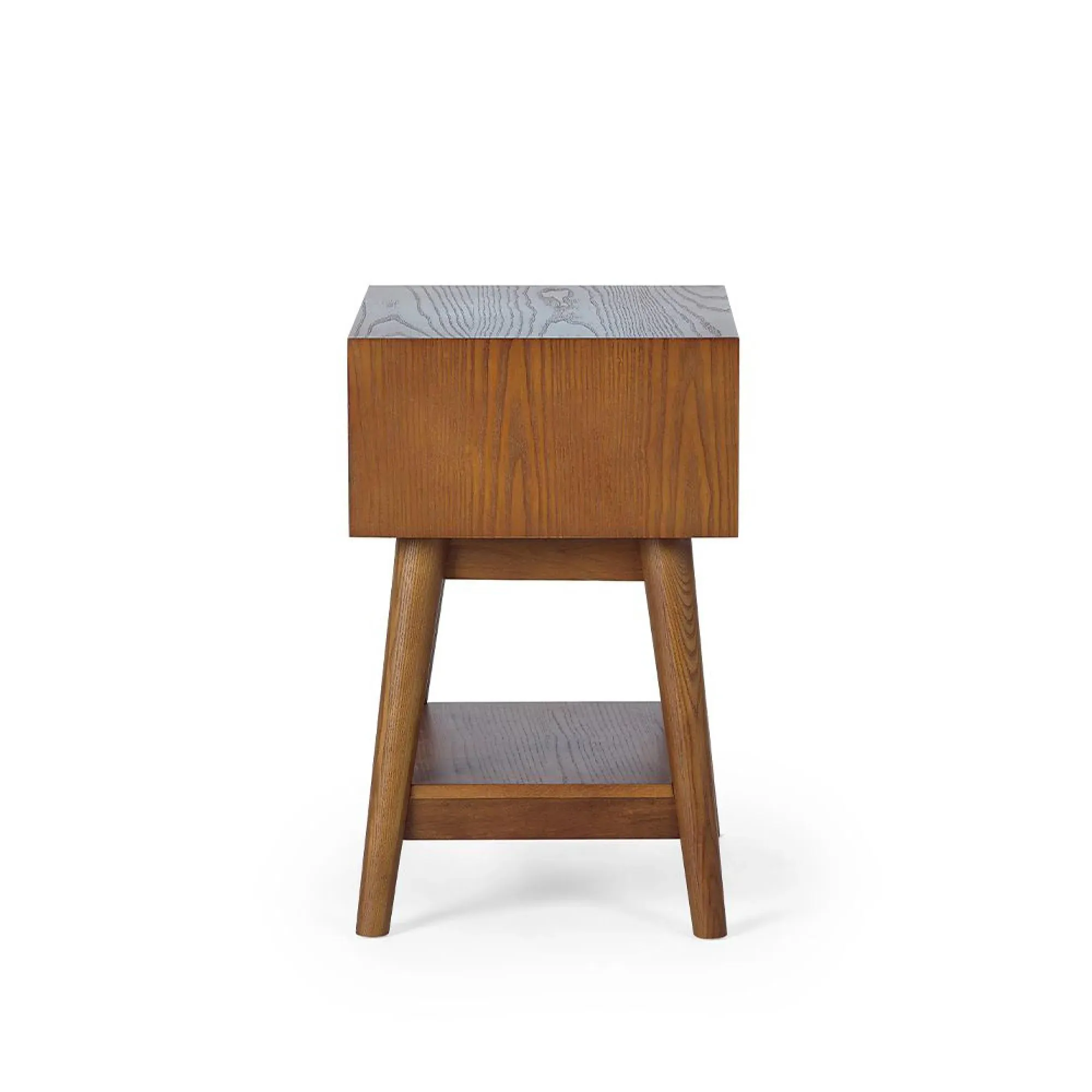 Lowry 1 Drawer Side Table - Cherry Wood