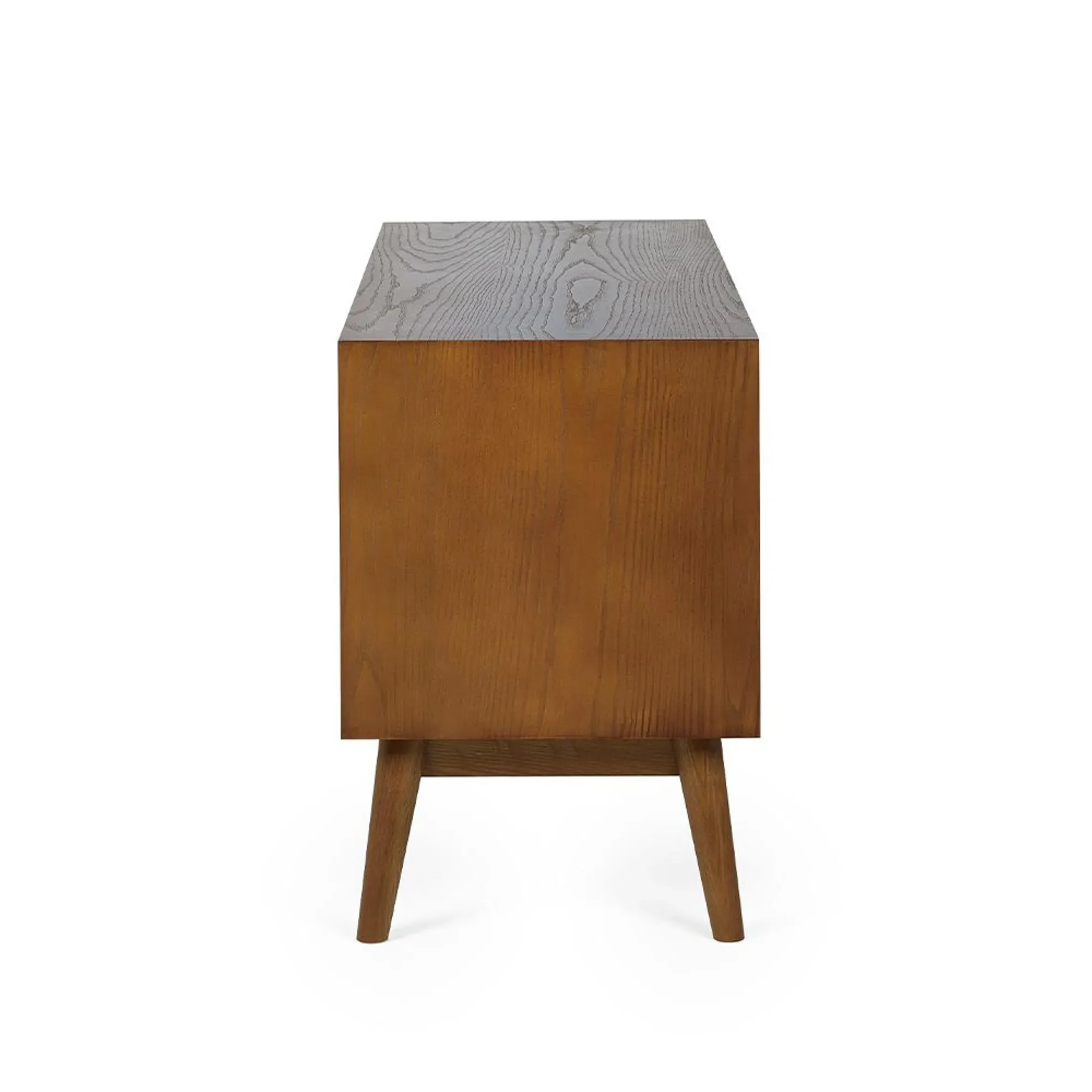 Lowry 120cm Media Unit - Cherry Wood