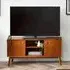 Lowry 120cm Media Unit - Cherry Wood