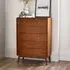 Lowry 5 Drawer Chest - Cherry Wood