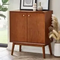 Lowry Compact 2 Door Sideboard - Cherry Wood