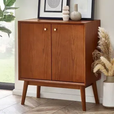 Lowry Compact 2 Door Sideboard - Cherry Wood