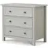 Maine 3 Drawer Small Chest - Dove Grey, Pine