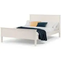 Maine Bed Frame - White, Pine