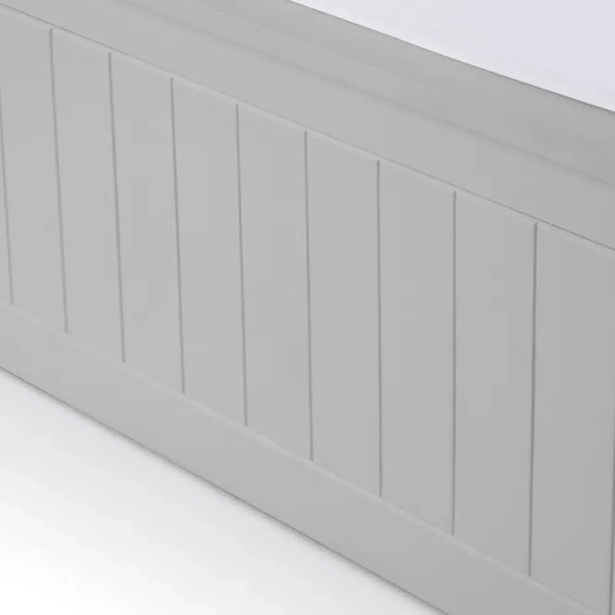 Maine Ottoman Storage Bed - Dove Grey, Pine