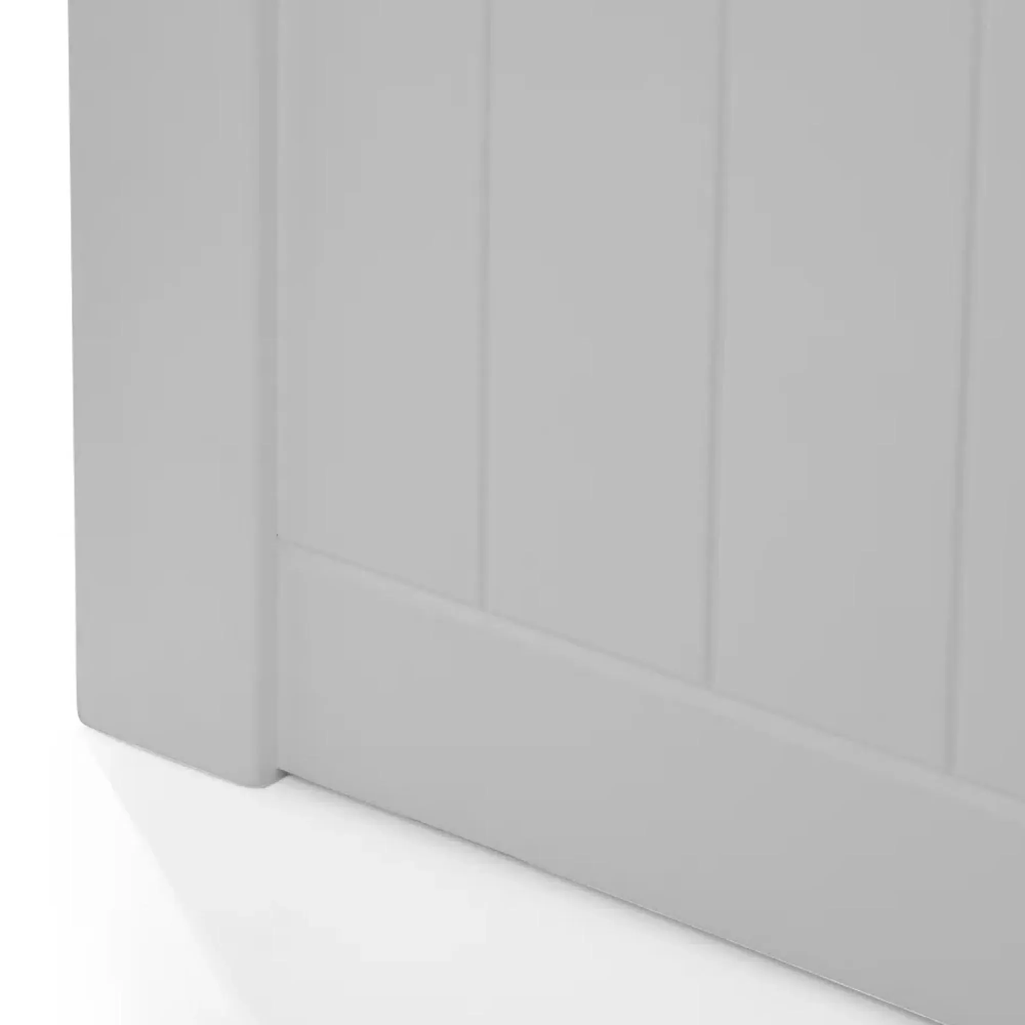 Maine Ottoman Storage Bed - Dove Grey, Pine