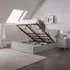 Maine Ottoman Storage Bed - Dove Grey, Pine