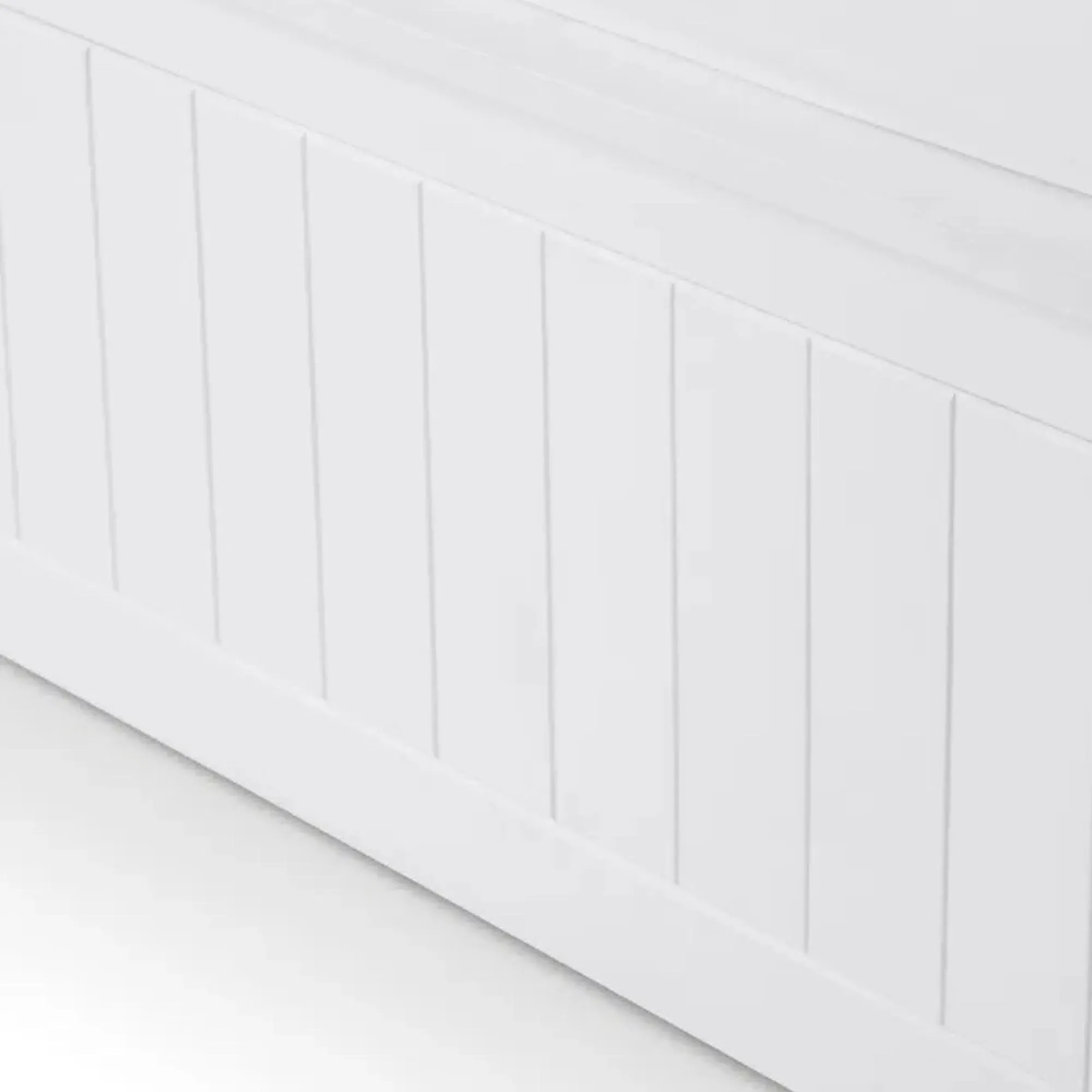 Maine Ottoman Storage Bed - White, Pine