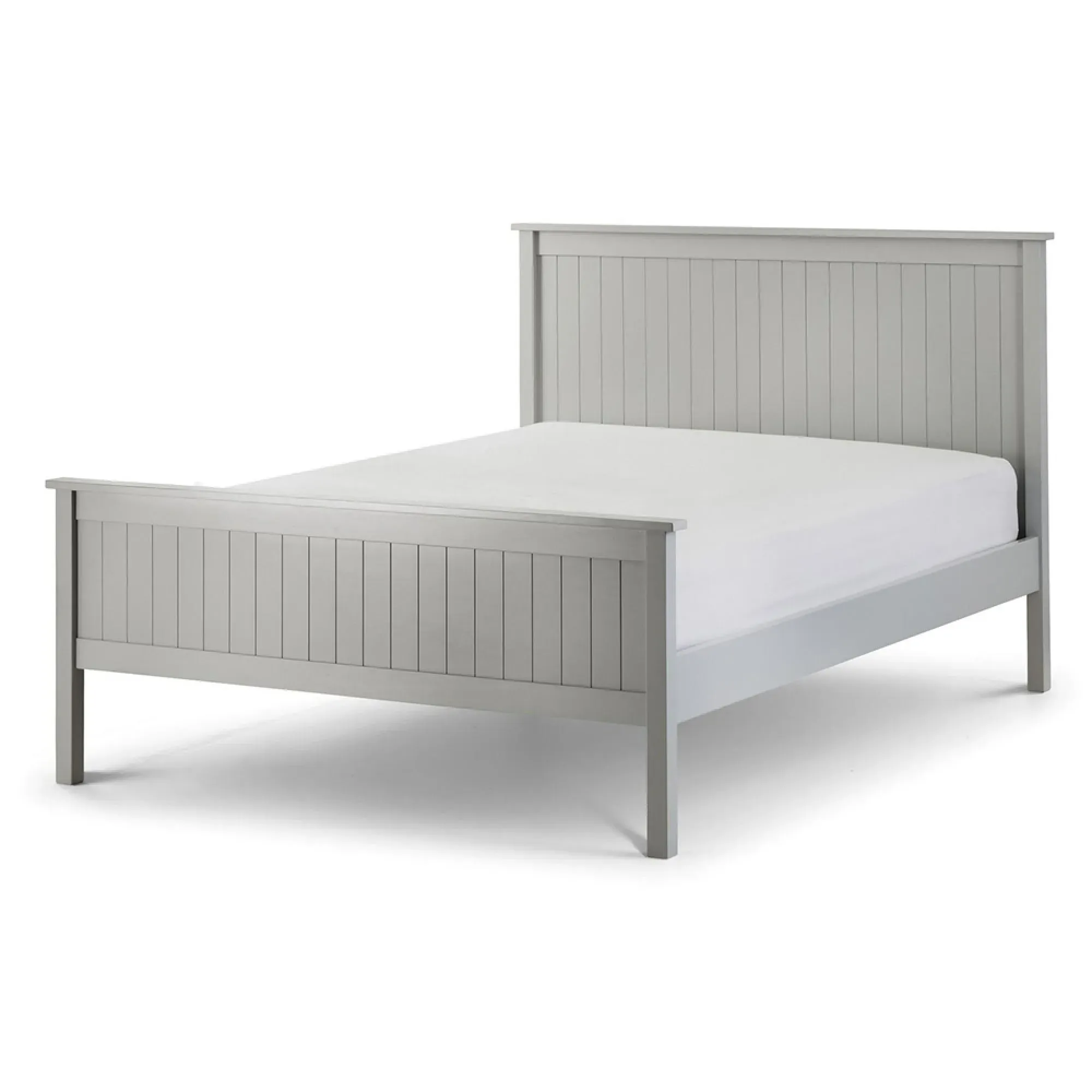 Maine Panel Bed - Dove Grey