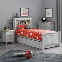 Maine Underbed Trundle - Dove Grey, Pine