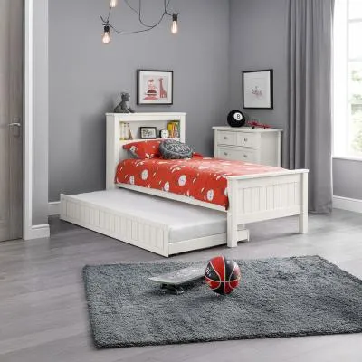 Maine Underbed Trundle - Surf White, Pine