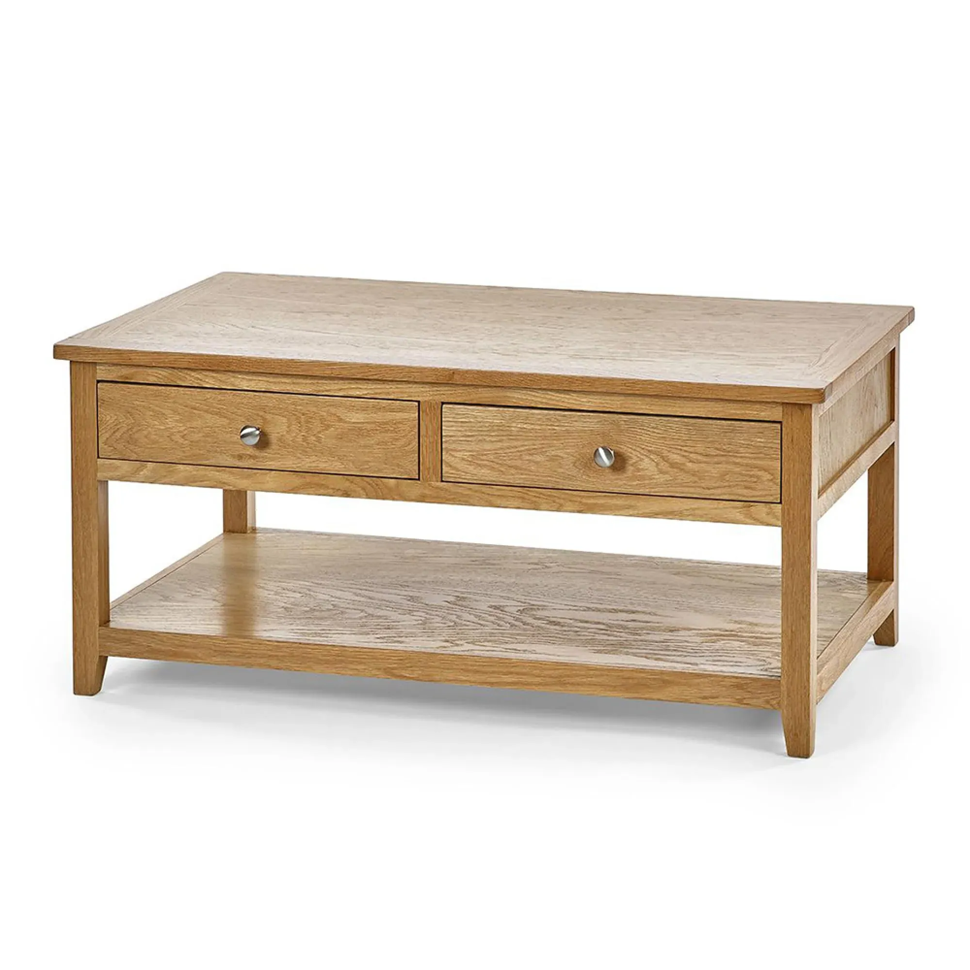 Mallory 2 Drawer Coffee Table - Oak