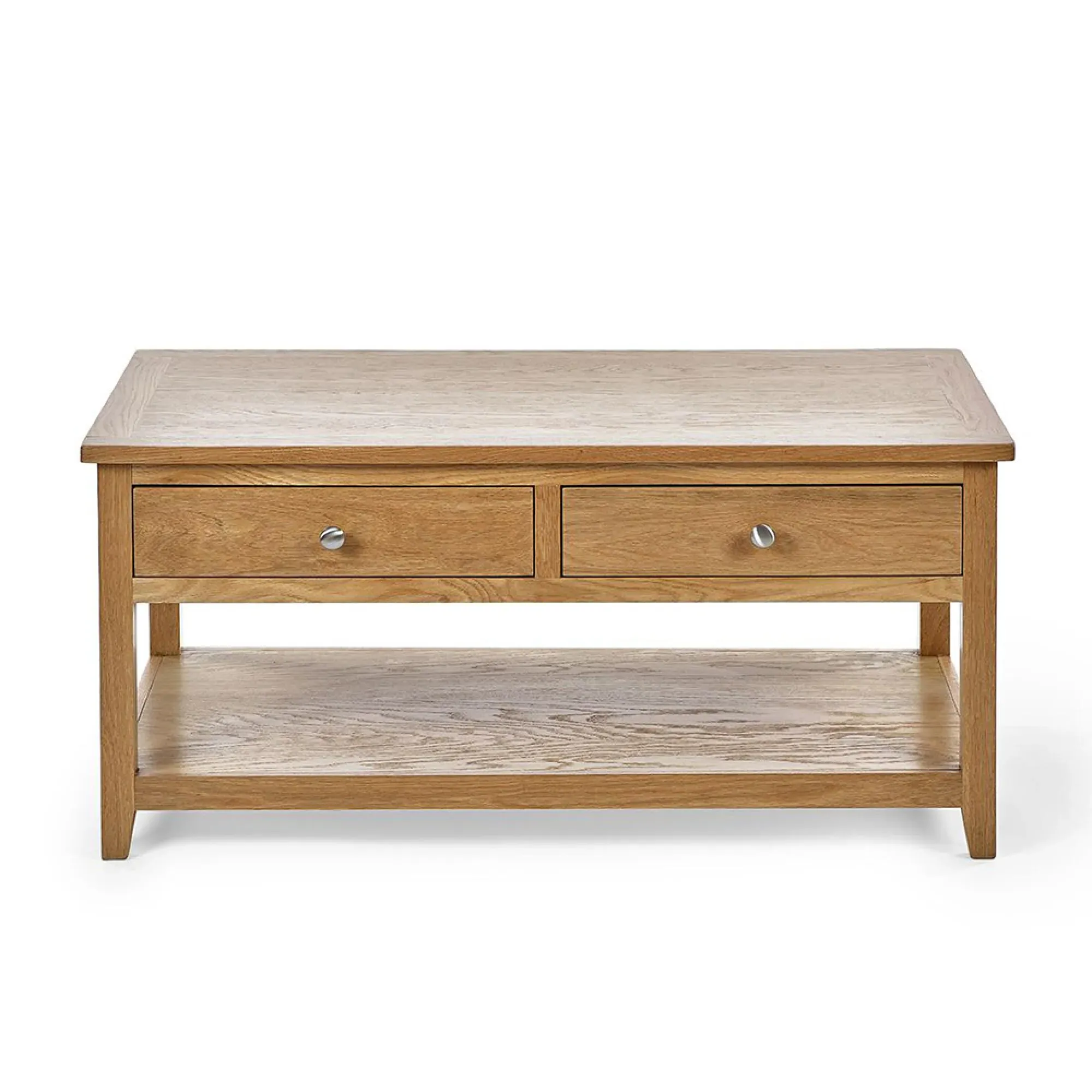 Mallory 2 Drawer Coffee Table - Oak
