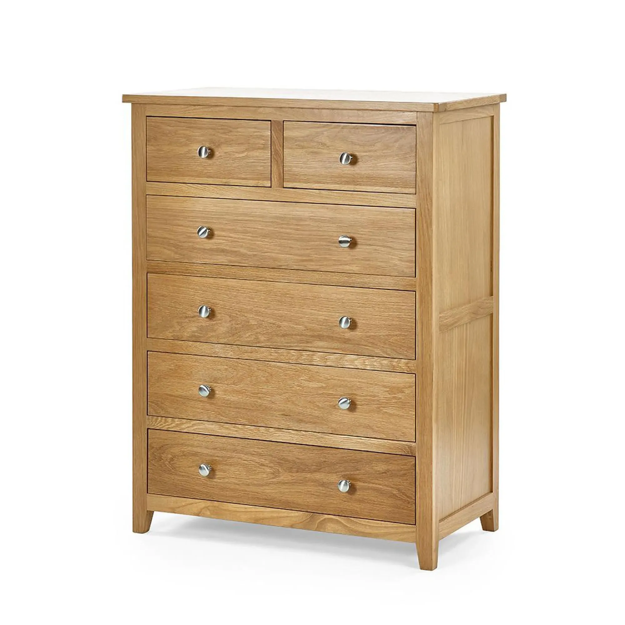 Mallory 4+2 Drawer Chest - Oak