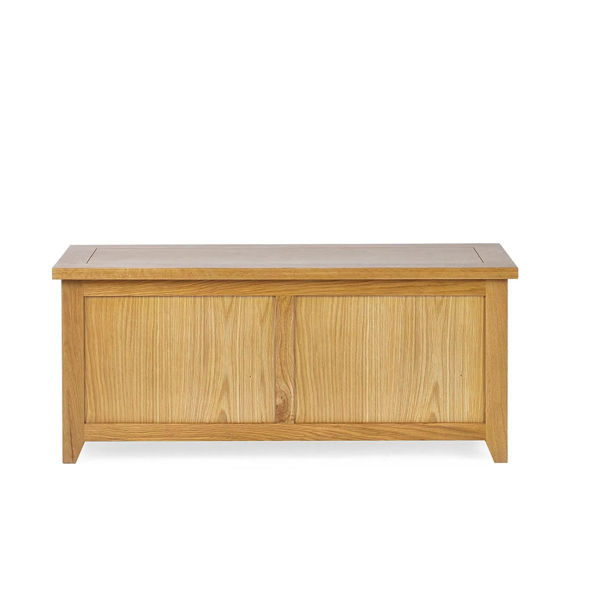 Mallory Oak Storage Bench - Natural