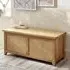 Mallory Oak Storage Bench - Natural