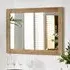 Mallory Wall Mirror - Oak