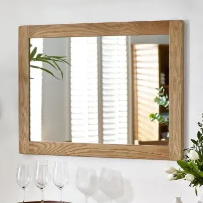 Mallory Wall Mirror - Oak