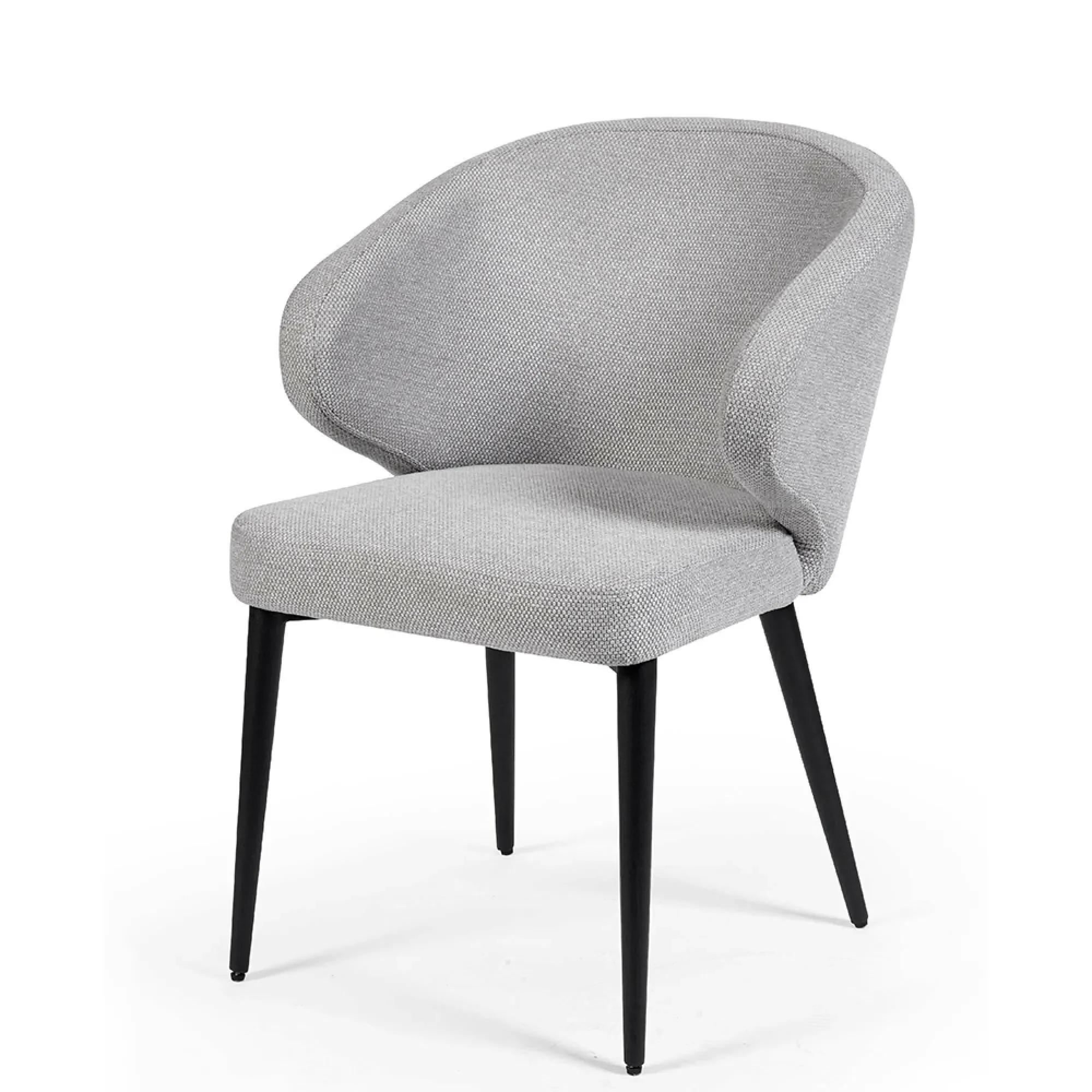 Marcus Dining Chair Set of 2 - Light Grey, Fabric